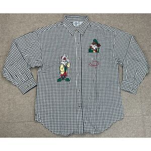 Acme Clothing Co. Men's Vintage Embroidered Looney Tunes Shirt Size Large‎